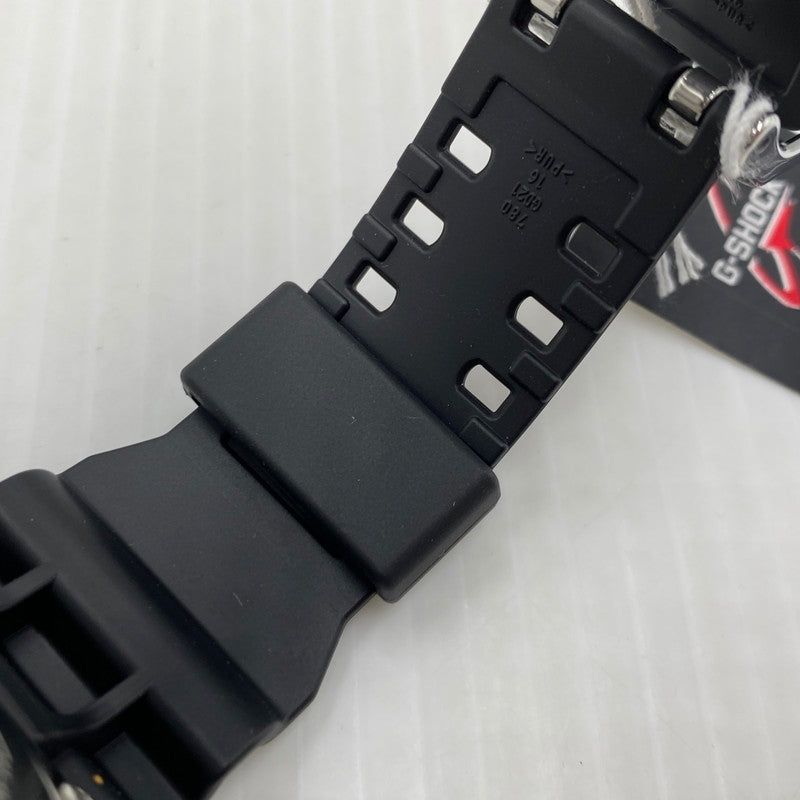 【中古品】【メンズ】 CASIO カシオ ANALOG-DIGITAL MODEL GA-110 CAMOUFLAGE SKELETON SERIES G-SHOCK GA-100SKC-1A アナログデジタル モデル カモフラージュ・スケルトン シリーズ ジーショック 腕時計 196-260808-yo-11-tei カラー：クリア/ブラック 万代Net店