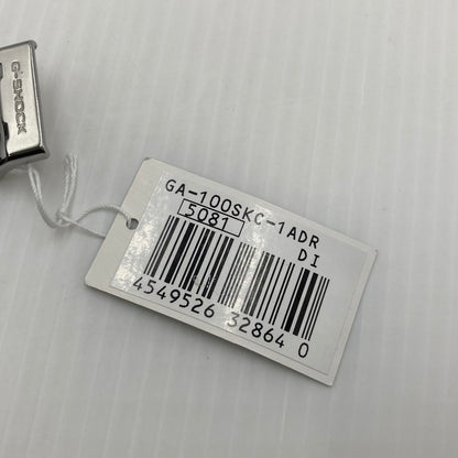 【中古品】【メンズ】 CASIO カシオ ANALOG-DIGITAL MODEL GA-110 CAMOUFLAGE SKELETON SERIES G-SHOCK GA-100SKC-1A アナログデジタル モデル カモフラージュ・スケルトン シリーズ ジーショック 腕時計 196-260808-yo-11-tei カラー：クリア/ブラック 万代Net店