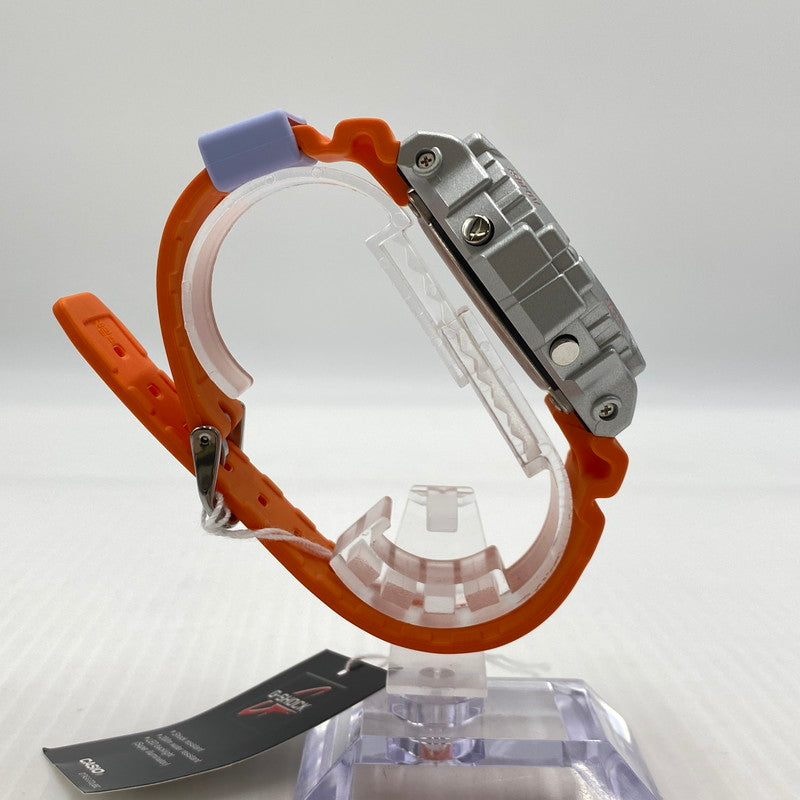 【中古品】【メンズ】 CASIO カシオ EUPHORIA SERIES DIGITAL G-SHOCK DW-5900EU-8A4 ユーロピアシリーズ デジタル ジーショック 腕時計 196-260808-yo-01-tei カラー：オレンジ/シルバー 万代Net店