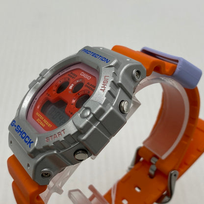 【中古品】【メンズ】 CASIO カシオ EUPHORIA SERIES DIGITAL G-SHOCK DW-5900EU-8A4 ユーロピアシリーズ デジタル ジーショック 腕時計 196-260808-yo-01-tei カラー：オレンジ/シルバー 万代Net店