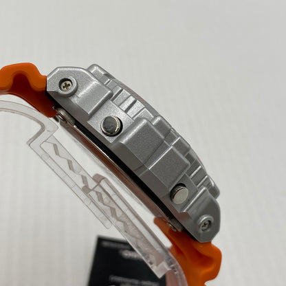 【中古品】【メンズ】 CASIO カシオ EUPHORIA SERIES DIGITAL G-SHOCK DW-5900EU-8A4 ユーロピアシリーズ デジタル ジーショック 腕時計 196-260808-yo-01-tei カラー：オレンジ/シルバー 万代Net店