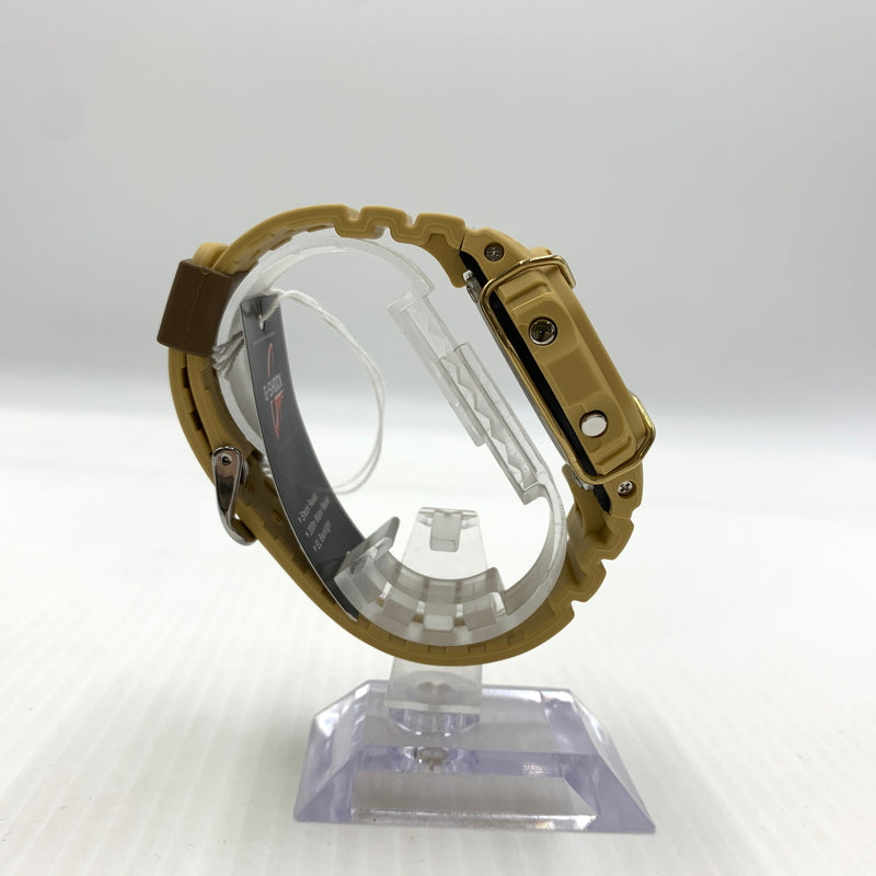 【中古品】【メンズ】 CASIO カシオ 5600 TONE ON TONE SERIES DEGITAL G-SHOCK DW-5600PT-5 5600 トーン オン トーン シリーズ デジタル ジーショック 腕時計 196-260814-yo-01-tei カラー：ベージュ系 万代Net店