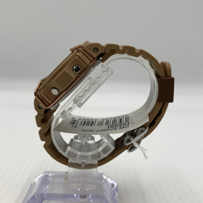 【中古品】【メンズ】 CASIO カシオ 5700 TONE ON TONE SERIES DEGITAL G-SHOCK DW-5700PT-5 トーン オン トーン シリーズ デジタル ジーショック 腕時計 196-260814-yo-09-tei カラー：ブラウン 万代Net店