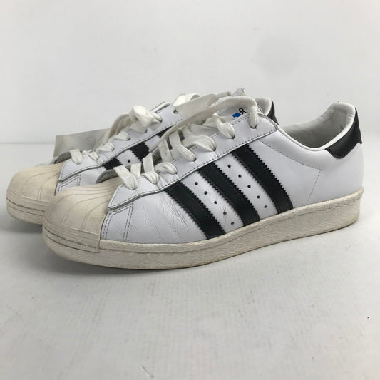 【中古品】【メンズ】 ADIDAS アディダス M21511 SS 80s NIGO スニーカー 靴 ホワイト メンズ 26.5cm 着用感あり 161-260423-io-10-fuzh 万代Net店