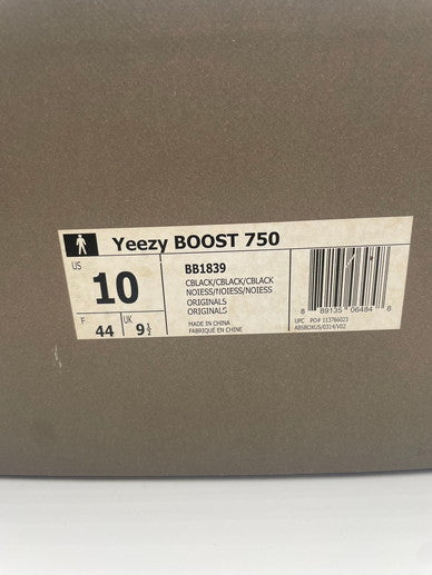 【中古品】【メンズ】 adidas アディダス  YEEZY Boost 750 イージーブースト BB1839 ブーツ 161-240930-NK-10-yok カラー：BLACK系 万代Net店