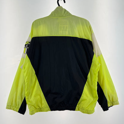 【中古品】【メンズ】 NIKE ナイキ ナイロンジャケット 上着 アウター YELLOW-BLACK SIZE:M ※使用感・シミ汚れあり 148-260919-io-30-fuzh カラー：イエローブラック 万代Net店