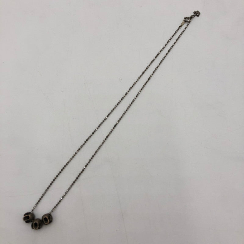 【中古品】【メンズ】 Justin Davis ジャスティンデイビス SECRET SKULL NECKLACE SNJ540B シークレット スカル ネックレス アクセサリー ペンダント 192-250522-kk-02-tei カラー：シルバー 万代Net店