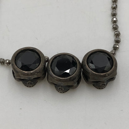 【中古品】【メンズ】 Justin Davis ジャスティンデイビス SECRET SKULL NECKLACE SNJ540B シークレット スカル ネックレス アクセサリー ペンダント 192-250522-kk-02-tei カラー：シルバー 万代Net店