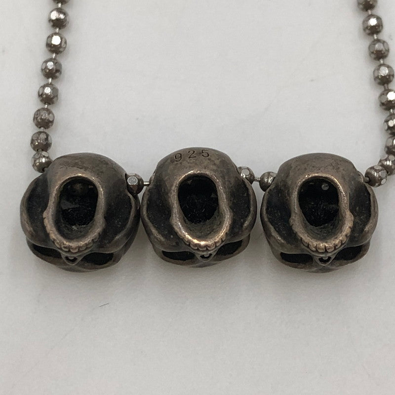 【中古品】【メンズ】 Justin Davis ジャスティンデイビス SECRET SKULL NECKLACE SNJ540B シークレット スカル ネックレス アクセサリー ペンダント 192-250522-kk-02-tei カラー：シルバー 万代Net店