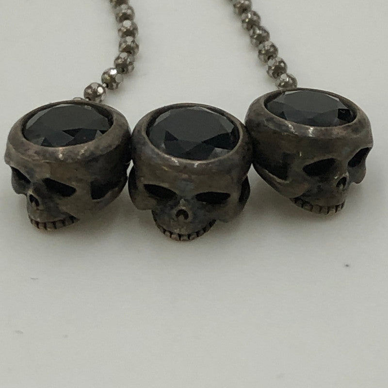 【中古品】【メンズ】 Justin Davis ジャスティンデイビス SECRET SKULL NECKLACE SNJ540B シークレット スカル ネックレス アクセサリー ペンダント 192-250522-kk-02-tei カラー：シルバー 万代Net店