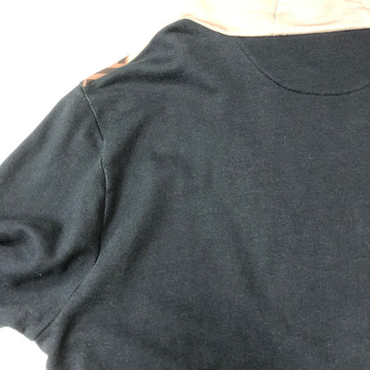 【中古品】【メンズ】 × FILA フィラ 別注 コラボ 19SS FENDI MANIA LOGO PULLOVER HOODIOE FY0945 A65J フェンディ マニア ロゴ プルオーバーフーディー トップス パーカー 147-250430-kk-26-fuzh サイズ：XXL カラー：ネイビー 万代Net店