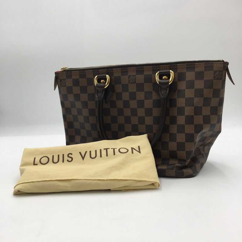 【中古美品】【レディース】 LOUIS VUITTON ルイ・ヴィトン DAMIER SALEYA PM PM51183 ダミエ サレヤ PM カバン トートバッグ 188-250508-ks-06-fuz カラー：エベヌ 万代Net店