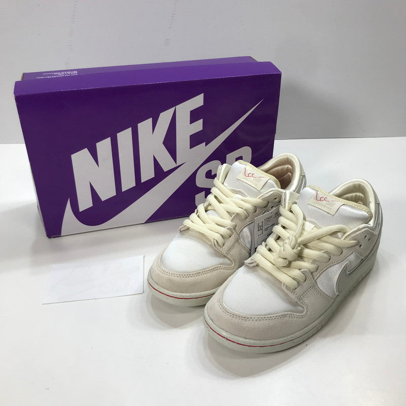 【中古美品】【メンズ】 NIKE ナイキ FZ5654-100 DUNK LOW PRM SB ダンク ロー PRM スニーカー 靴 160-250804-mh-09-fuz サイズ：26.5 カラー：ココナッツミルク 万代Net店