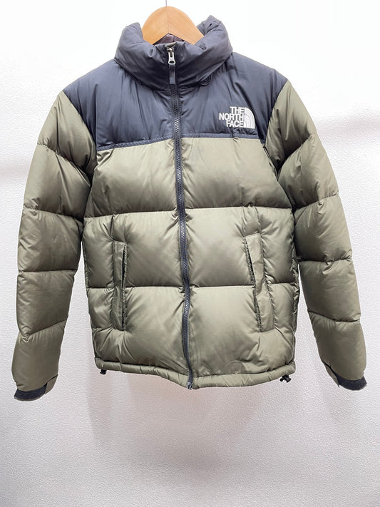 【中古品】【メンズ】 THE NORTH FACE ザ・ノースフェイス ダウンジャケット ヌプシジャケット ND91841 144-250312-MI-03-yok サイズ：M カラー：カーキー系 万代Net店