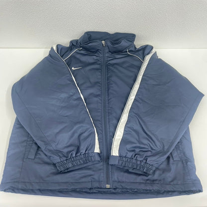 【中古品】【メンズ】 NIKE ナイキ NYLON  JACKET ナイロンジャケット 252416 144-241110-FY-14-yok サイズ：L カラー：ブルー系 万代Net店