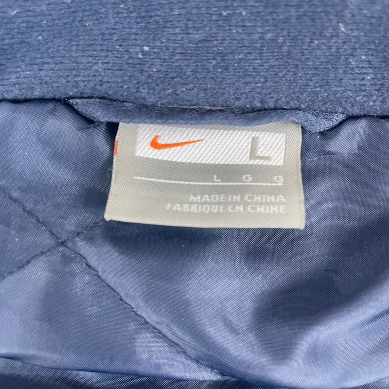 【中古品】【メンズ】 NIKE ナイキ NYLON  JACKET ナイロンジャケット 252416 144-241110-FY-14-yok サイズ：L カラー：ブルー系 万代Net店