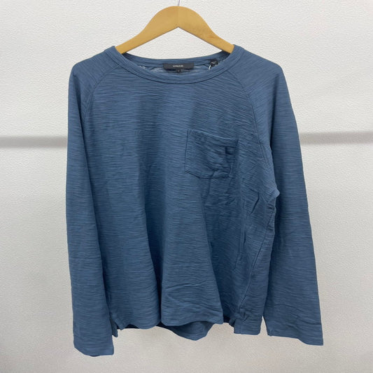 【中古品】【メンズ】  VINCE LONGSLEEVEPOKET CREWNECK T-SHIRT M82089002A 141-241110-FY-13-yok サイズ：L カラー：ブルー系 万代Net店