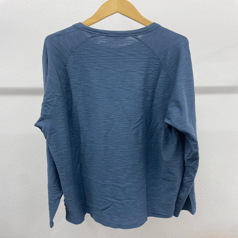 【中古品】【メンズ】  VINCE LONGSLEEVEPOKET CREWNECK T-SHIRT M82089002A 141-241110-FY-13-yok サイズ：L カラー：ブルー系 万代Net店