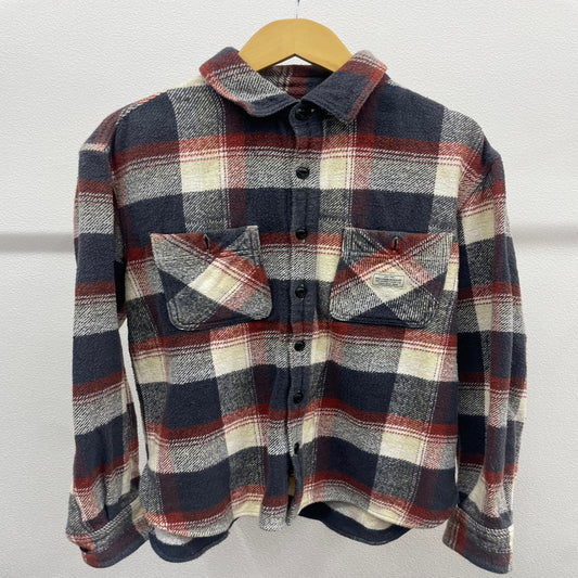 【中古品】【メンズ】 NEIGHBORHOOD ネイバーフッド FLANNEL フランネル SHIRT シャツ 142-241110-FY-16-yok サイズ：S カラー：レッド・ブルー系 万代Net店