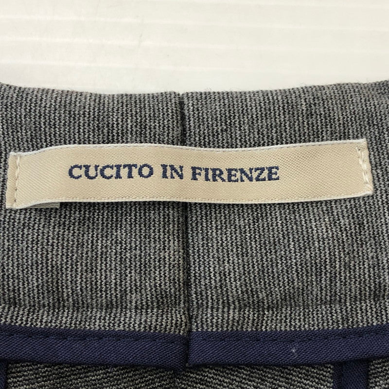 【中古品】【メンズ】 GIABSARCHIVIO ジャブスアルキヴィオ MASACCIO A5961 マサッチョ イージースラックス ボトムス パンツ 143-250522-kk-59-tei サイズ：48 カラー：グレー 万代Net店