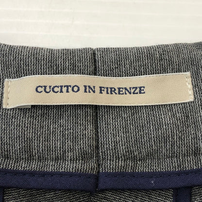 【中古品】【メンズ】 GIABSARCHIVIO ジャブスアルキヴィオ MASACCIO A5961 マサッチョ イージースラックス ボトムス パンツ 143-250522-kk-59-tei サイズ：48 カラー：グレー 万代Net店