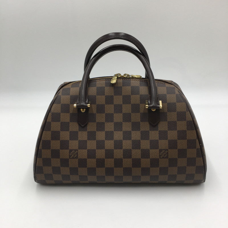 【中古美品】【レディース】 LOUIS VUITTON ルイ・ヴィトン DAMIER RIVERA MM N41434 ダミエ・リベラMM カバン ボストン型ハンドバッグ 179-250508-KS-09-tei カラー：エベヌ 万代Net店