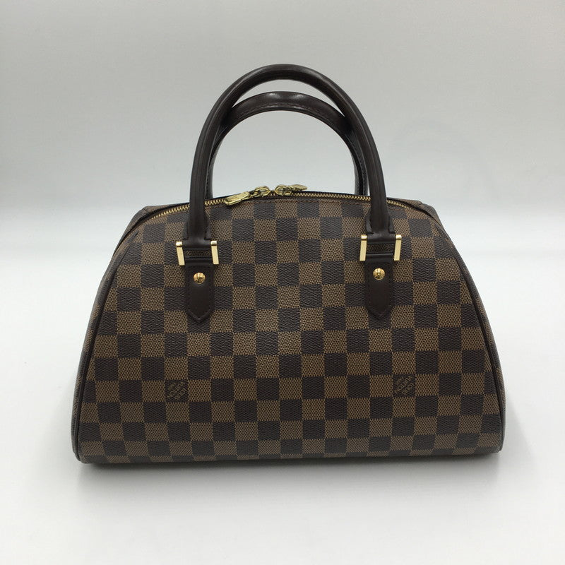 【中古美品】【レディース】 LOUIS VUITTON ルイ・ヴィトン DAMIER RIVERA MM N41434 ダミエ・リベラMM カバン ボストン型ハンドバッグ 179-250508-KS-09-tei カラー：エベヌ 万代Net店
