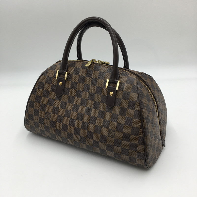 【中古美品】【レディース】 LOUIS VUITTON ルイ・ヴィトン DAMIER RIVERA MM N41434 ダミエ・リベラMM カバン ボストン型ハンドバッグ 179-250508-KS-09-tei カラー：エベヌ 万代Net店