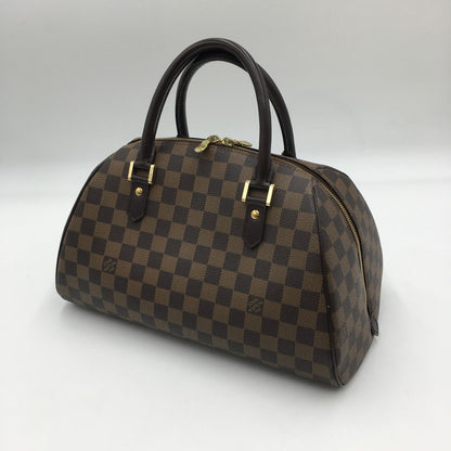 【中古美品】【レディース】 LOUIS VUITTON ルイ・ヴィトン DAMIER RIVERA MM N41434 ダミエ・リベラMM カバン ボストン型ハンドバッグ 179-250508-KS-09-tei カラー：エベヌ 万代Net店