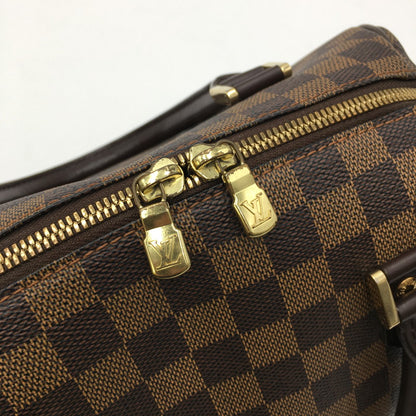 【中古美品】【レディース】 LOUIS VUITTON ルイ・ヴィトン DAMIER RIVERA MM N41434 ダミエ・リベラMM カバン ボストン型ハンドバッグ 179-250508-KS-09-tei カラー：エベヌ 万代Net店