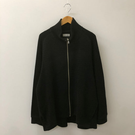 【中古品】【メンズ/レディース】 ALVANA アルヴァナ WOOL DRIVERS KNIT ASW-0067 ウール ドライバーズニット トップス 147-250522-kk-20-tei サイズ：3 カラー：ブラック 万代Net店