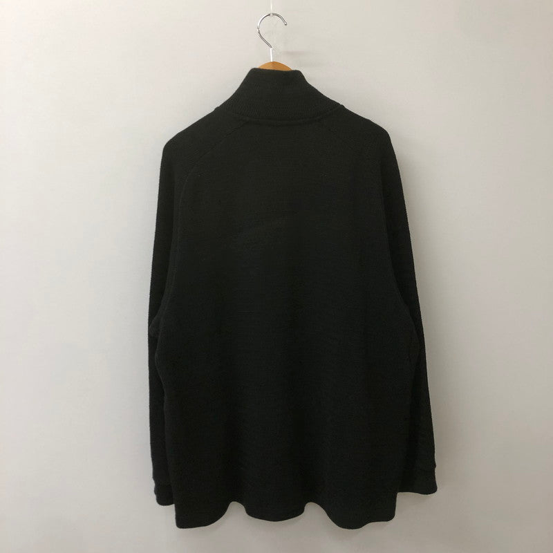 【中古品】【メンズ/レディース】 ALVANA アルヴァナ WOOL DRIVERS KNIT ASW-0067 ウール ドライバーズニット トップス 147-250522-kk-20-tei サイズ：3 カラー：ブラック 万代Net店