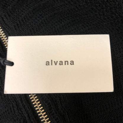 【中古品】【メンズ/レディース】 ALVANA アルヴァナ WOOL DRIVERS KNIT ASW-0067 ウール ドライバーズニット トップス 147-250522-kk-20-tei サイズ：3 カラー：ブラック 万代Net店