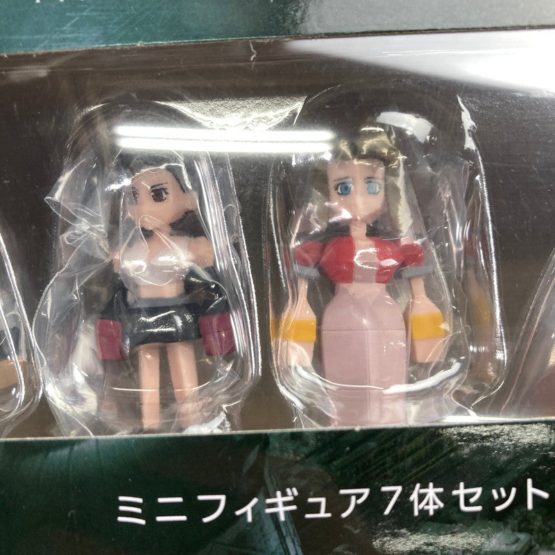 【中古品】 未開封 ファイナルファンタジー Vll REBIRTH 発売記念くじ D賞 ミニフィギュア7体セット 箱傷みあり 052-260612-ky-11-fuzh 万代Net店