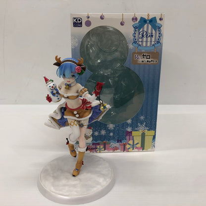 【中古品】 KDcolle Re：ゼロから始める異世界生活 レム 忠節トナカイメイドVer. 1/7 フィギュア KADOKAWA 053-260715-ns-01-tei 万代Net店