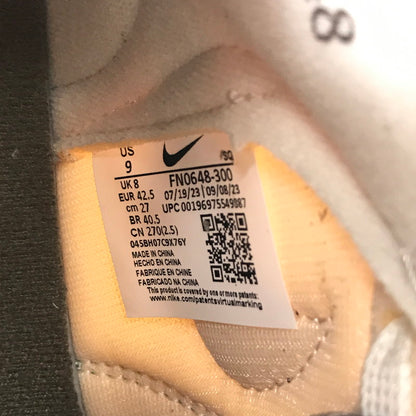 【中古美品】【メンズ】 NIKE ナイキ FN0648-300 ATTACK OIL GREEN AND IRONSTONE アタック オイル グリーン アンド アイアンストーン スニーカー 靴 160-250613-mh-03-fuz サイズ：27 カラー：グリーン 万代Net店