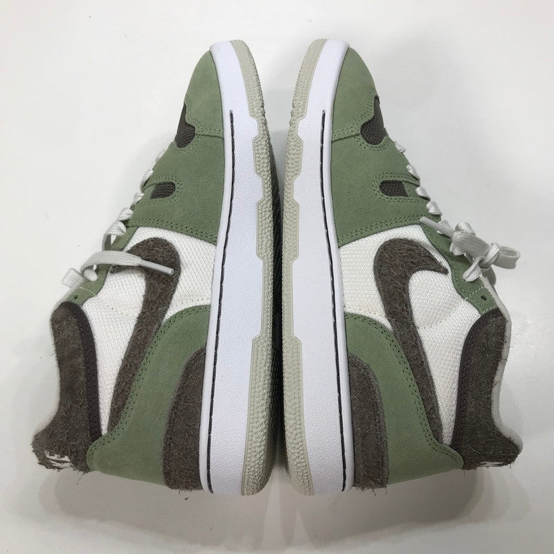 【中古美品】【メンズ】 NIKE ナイキ FN0648-300 ATTACK OIL GREEN AND IRONSTONE アタック オイル グリーン アンド アイアンストーン スニーカー 靴 160-250613-mh-03-fuz サイズ：27 カラー：グリーン 万代Net店