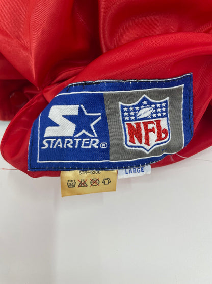 【中古品】【メンズ】  San Francisco 49ers リバーシブルジャケット スタジャン　アウター 146-241223-NK-01-yok サイズ：L カラー：レッド/ブラック系 万代Net店