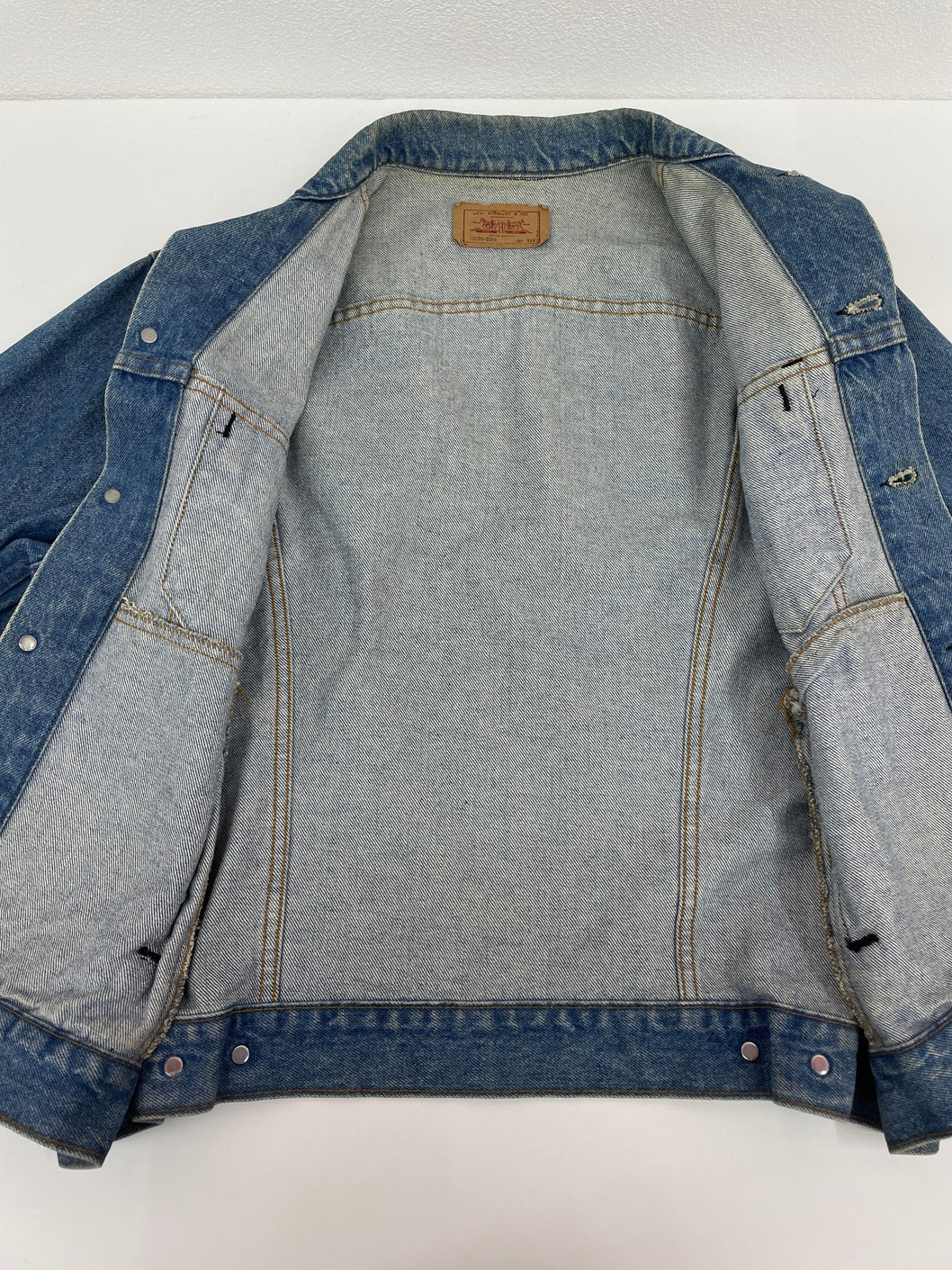 【中古品】【メンズ】 Levi's リーバイス 90's デニムジャケット 70506 147-250116-NK-03-yok サイズ：44 カラー：ブルー系 万代Net店