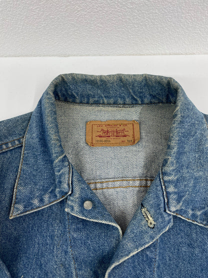 【中古品】【メンズ】 Levi's リーバイス 90's デニムジャケット 70506 147-250116-NK-03-yok サイズ：44 カラー：ブルー系 万代Net店