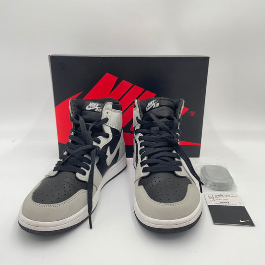 【中古品】【メンズ】 NIKE ナイキ AIR JORDAN1 エアジョーダン1 レトロ 55088-035　スニーカー 160-250201-NK-05-yok カラー：BLACK/LT SMOKE GREY WHITE 万代Net店