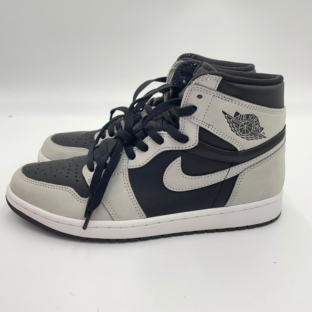 【中古品】【メンズ】 NIKE ナイキ AIR JORDAN1 エアジョーダン1 レトロ 55088-035　スニーカー 160-250201-NK-05-yok カラー：BLACK/LT SMOKE GREY WHITE 万代Net店