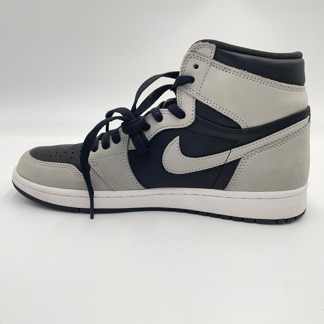 【中古品】【メンズ】 NIKE ナイキ AIR JORDAN1 エアジョーダン1 レトロ 55088-035　スニーカー 160-250201-NK-05-yok カラー：BLACK/LT SMOKE GREY WHITE 万代Net店