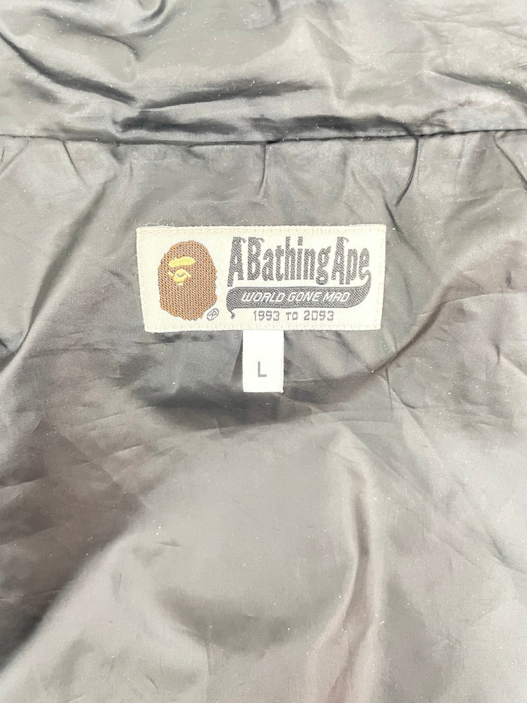 【中古品】【メンズ】 A BATHING APE アベイシングエイプ マウンテンパーカー　ナイロンジャケット 147--IM-01-yok サイズ：L カラー：ブルー系 万代Net店