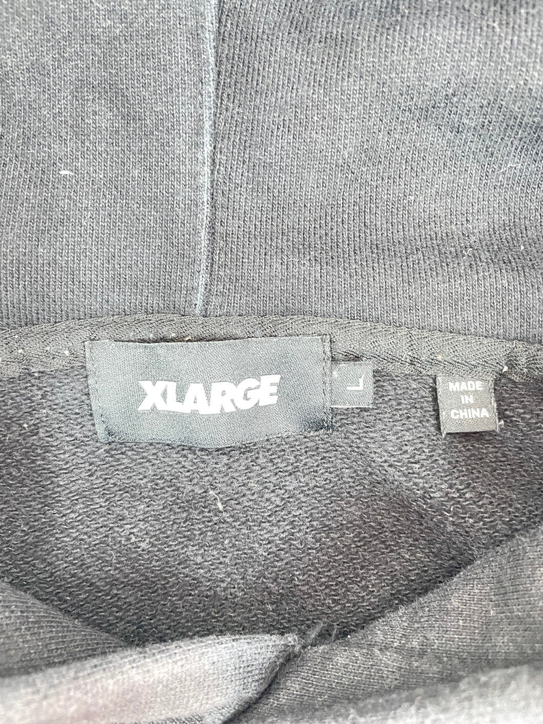 【中古品】【メンズ】 XLARGE エクストララージ パーカー 147-250310-MI-01-yok サイズ：L カラー：ブラック系 万代Net店