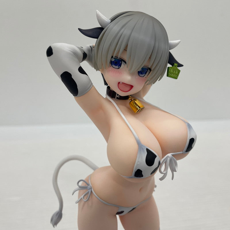 【中古品】 宇崎ちゃんは遊びたい！ω 宇崎花 牛柄ビキニ 1/7 完成品フィギュア WAVE 053-260609-ns-3-tei 万代Net店