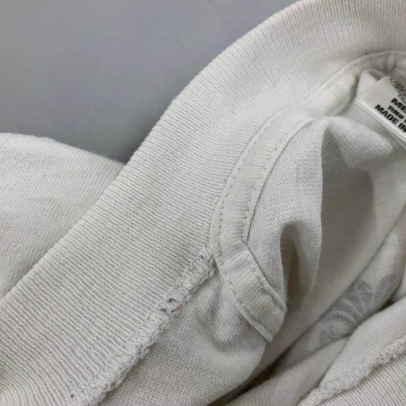 【中古品】【メンズ】 BS FLARE POCKET TEE BSフレア プリント ポケット Tシャツ 半袖 トップス 190-260313-ay-01-izu サイズ：M カラー：ホワイト 万代Net店