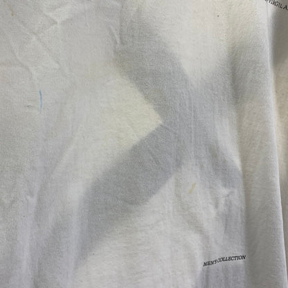 【ジャンク品】【メンズ】 OFF WHITE オフホワイト 21SS テックマーカー オーバーサイズ Tシャツ TECH MARKER S/S OVER TEE ※状態悪い (fuz) 141-250518-nm-10-kit サイズ：M カラー：ホワイト 万代Net店