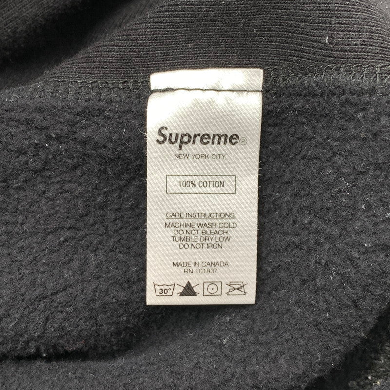 【中古品】【メンズ】 SUPREME MOTION LOGO HOODED SWEATSHIRT シュプリーム モーションロゴ フーディ パーカー ブランド 古着(fuz) 149-260524-gm-02-kit サイズ：L カラー：ブラック 万代Net店