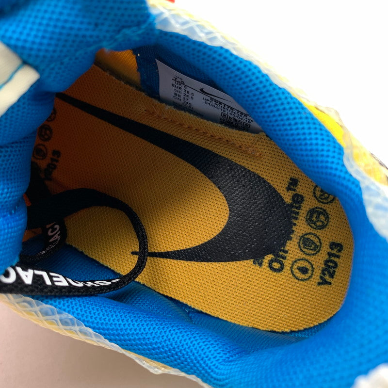 【中古美品】【レディース】 NIKE×OFF-WHITE CD8178-700 WOMEN'S VAPOR STREET ”YELLOW" オフホワイト × ナイキ ウィメンズ ヴェイパーストリート スニーカー (fuz) 160-260524-gm-17-kit サイズ：24.5cm カラー：イエロー 万代Net店